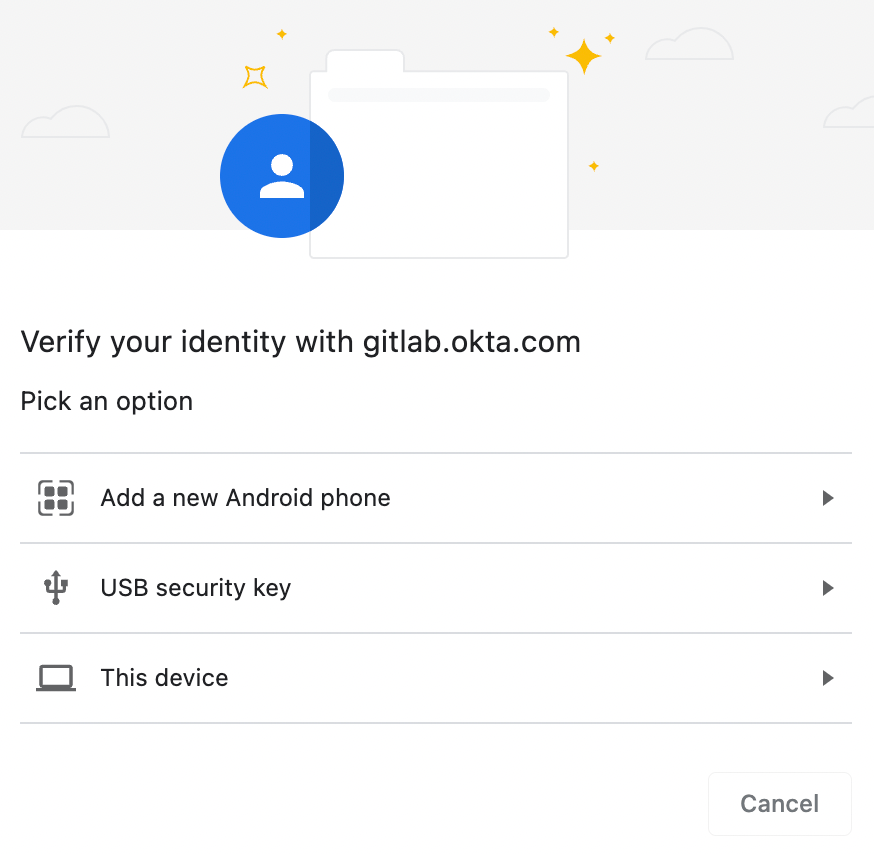Okta Add Biometric #1