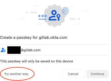 Okta Chrome Passkey
