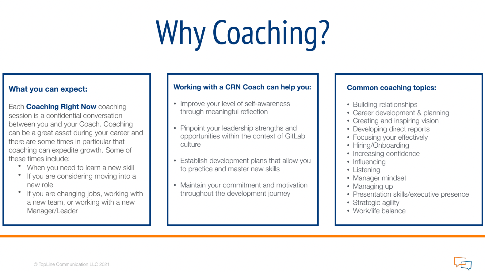 examples of coaching from coaching right now