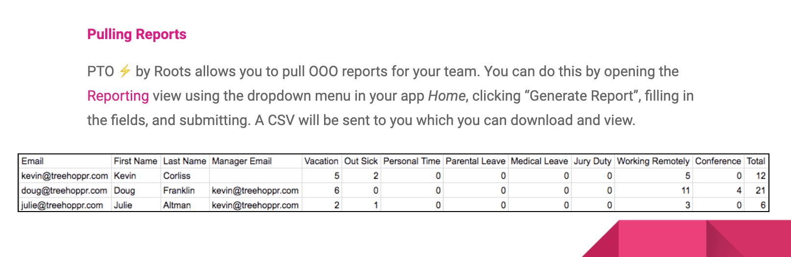 how to pull Time Off by Deel reports